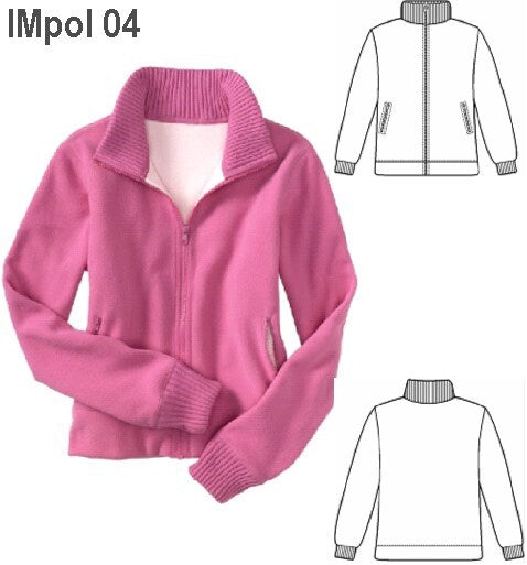 MOLDE POLERON BASICO NIÑA 0904