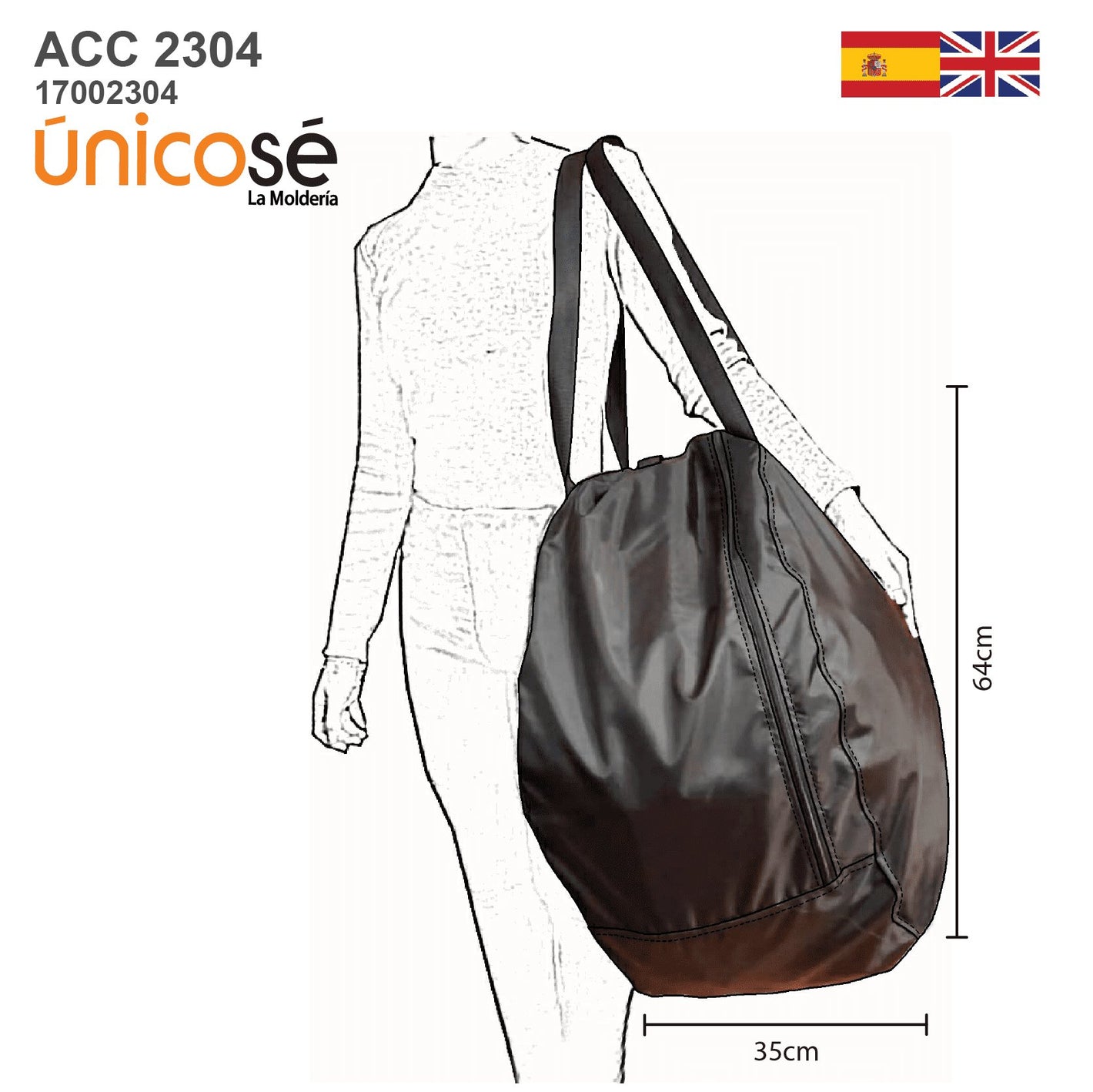 MOLDE BOLSO PORTA FALSO ACC 2304