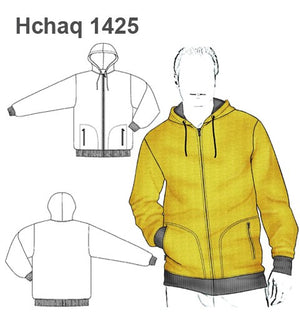 MOLDE CHAQUETA POLAR HOMBRE 1425