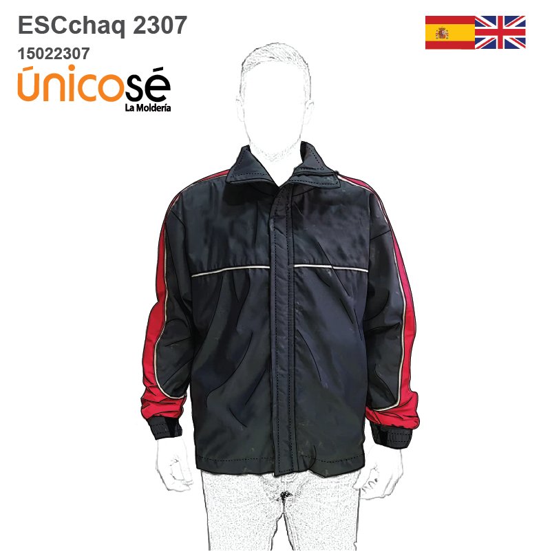 MOLDE ESCOLAR CHAQUETA CORTES 2307