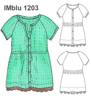 MOLDE BLUSA NIÑA 1203