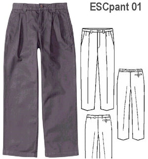 MOLDE PANTALON PINZADO ESCOLAR 0901