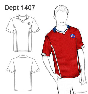 MOLDE DEPORTE CAMISETA FUTBOL 1407