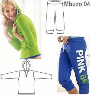 MOLDE SUDADERA / BUZO CAPRI MUJER 0904