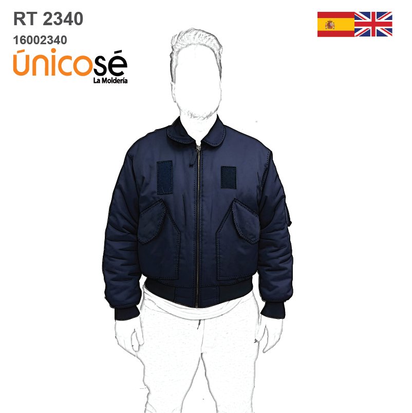 MOLDE CHAQUETA AVIACION RT 2340