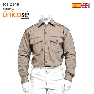 MOLDE CAMISA CARGO HOMBRE RT 2348