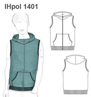 MOLDE POLERON CHALECO NIÑO 1401