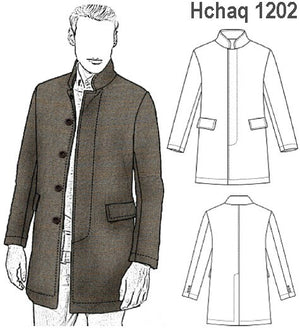 MOLDE CHAQUETA MAO HOMBRE 1202