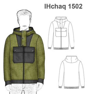 MOLDE CHAQUETA POLAR NIÑO 1502
