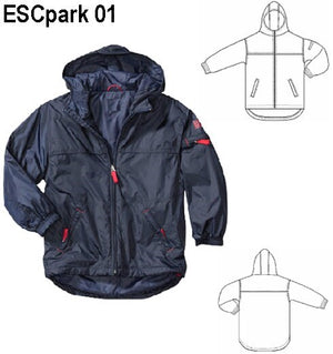 MOLDE PARKA ESCOLAR UNISEX 0901