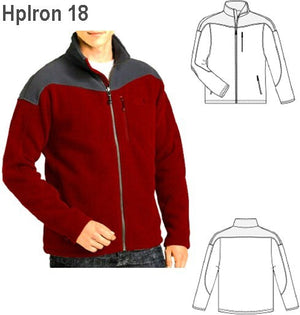 MOLDE POLERON CLASICO HOMBRE 0918