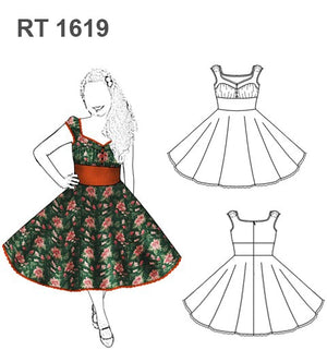 MOLDE VESTIDO DE HUASA RT 1619