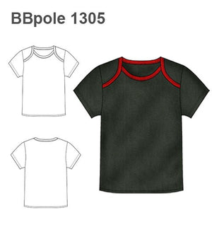 MOLDE POLERA BASICA BEBE 1305