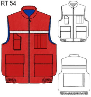 MOLDE CHALECO MINERIA RT 0954
