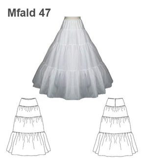 MOLDE FALDA FALSO MUJER 0947