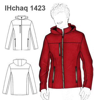 MOLDE CHAQUETA CAMPERA NIÑO 1423