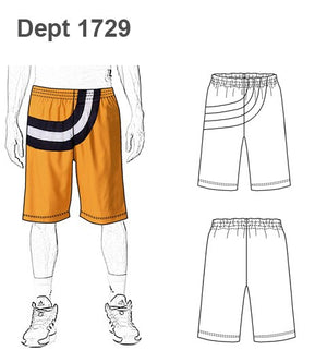 MOLDE DEPORTE SHORT BASKETBALL 1729