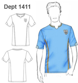 MOLDE DEPORTE CAMISETA FUTBOL 1411