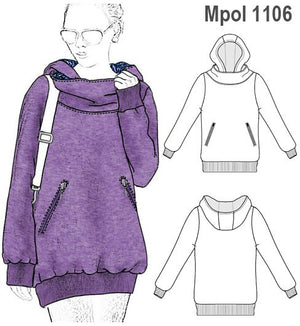 MOLDE POLERON  LARGO MUJER 1106