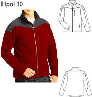 MOLDE CHAQUETA POLAR NIÑO 0910