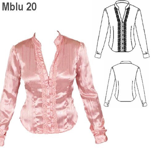 MOLDE BLUSA MAO MUJER 0920