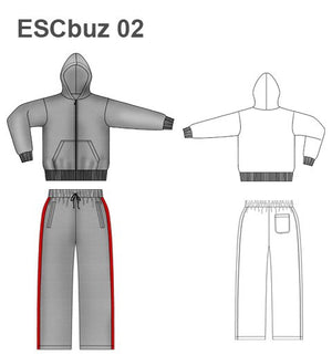 MOLDE BUZO ESCOLAR BASICO 0902