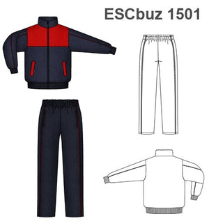 MOLDE SUDADERA / BUZO ESCOLAR 1501