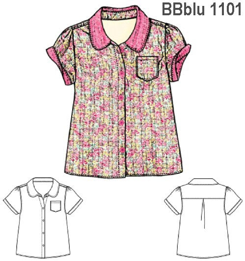 MOLDE BLUSA BEBE 1101