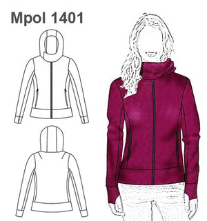 MOLDE POLERON CHAQUETA MUJER 1401