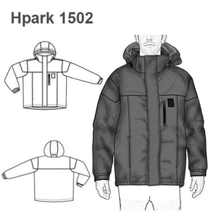 MOLDE PARKA HOMBRE 1502