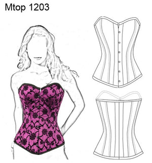 MOLDE TOP CORSET MUJER 1203