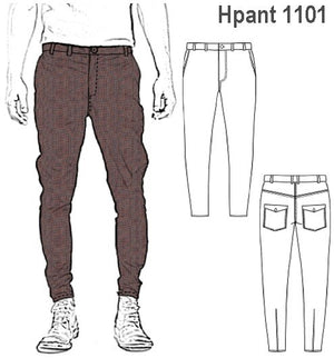 MOLDE PANTALON PITILLO HOMBRE 1101