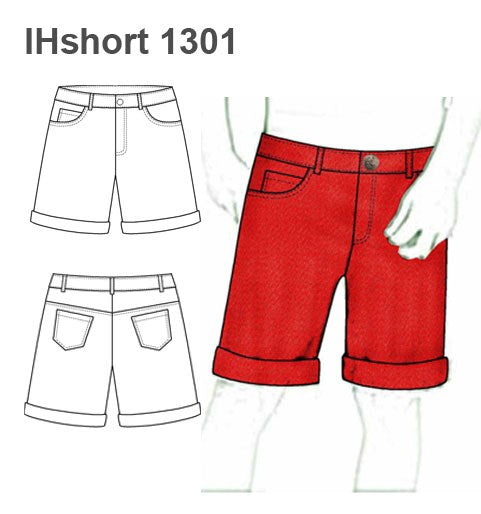 MOLDE SHORT BERMUDA NIÑO 1301