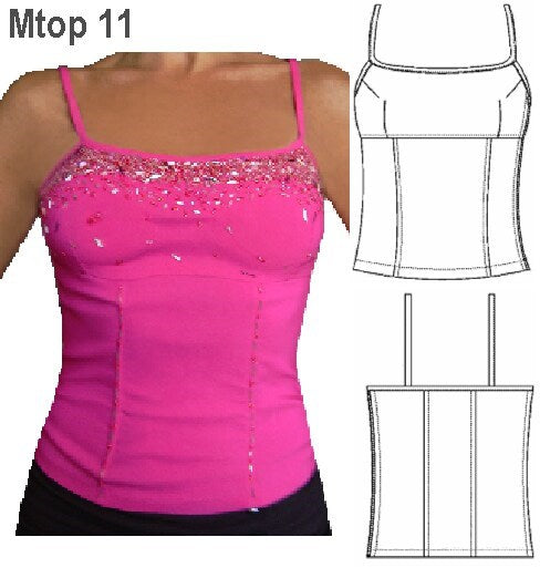 MOLDE TOP CORSET  MUJER 0911