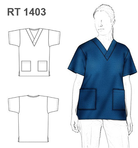 MOLDE BLUSA PABELLON RT 1403