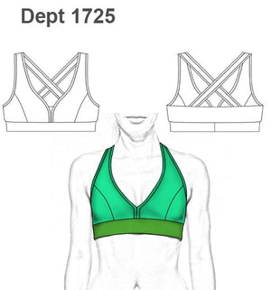 MOLDE DEPORTE PETO SUJETADOR 1725