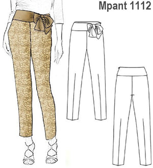 MOLDE PANTALON AL TOBILLO MUJER 1112