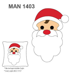 MOLDE MANUALIDAD APLICACION VIEJO PASCUERO MAN 1403