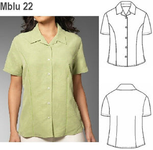 MOLDE BLUSA CAMISA MUJER 0922