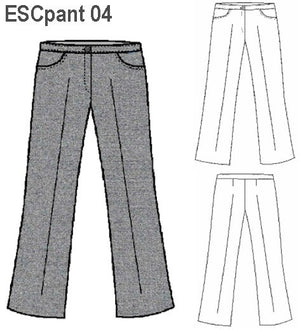 MOLDE PANTALON ESCOLAR 0904