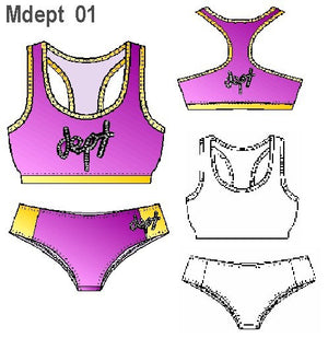 MOLDE DEPORTE CONJUNTO ATLETISMO M 0901