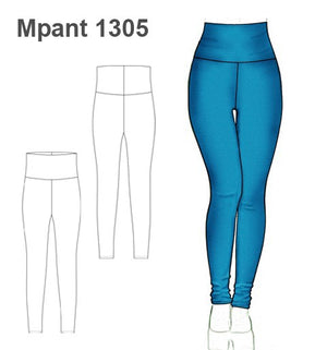 MOLDE PANTALON CALZA MUJER 1305