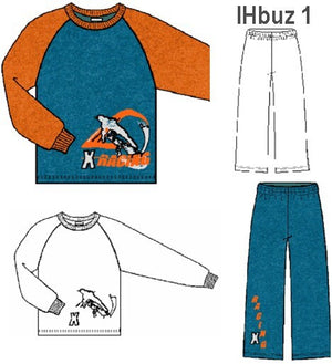 MOLDE SUDADERA / BUZO BASICO NIÑO 0901