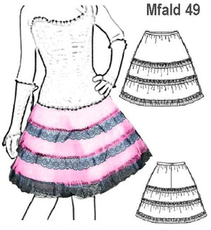 MOLDE FALDA LOLITA MUJER 0949