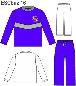 MOLDE SUDADERA / BUZO ESCOLAR 0916