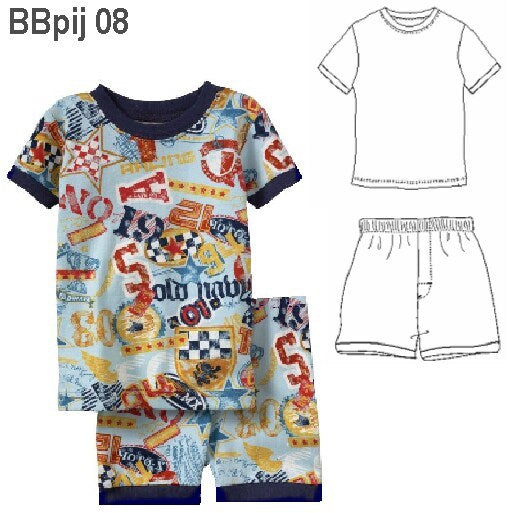 MOLDE PIJAMA 2 PIEZAS BEBE 0908