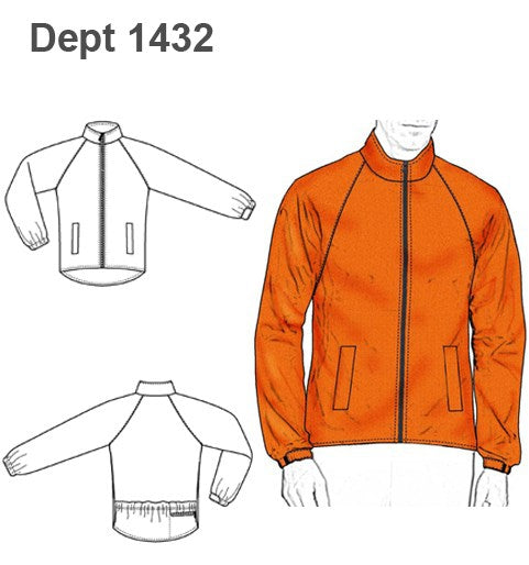 MOLDE DEPORTE CHAQUETA IMPERMEABLE 1432