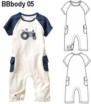 MOLDE BODY ENTERIZO BEBE 0905