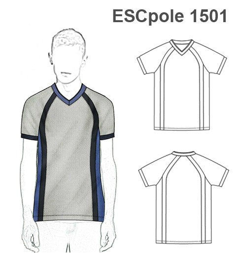 MOLDE POLERA DEPORTE ESCOLAR 1501