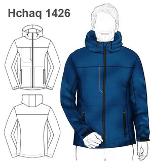 MOLDE CHAQUETA SOFTSHELL HOMBRE 1426